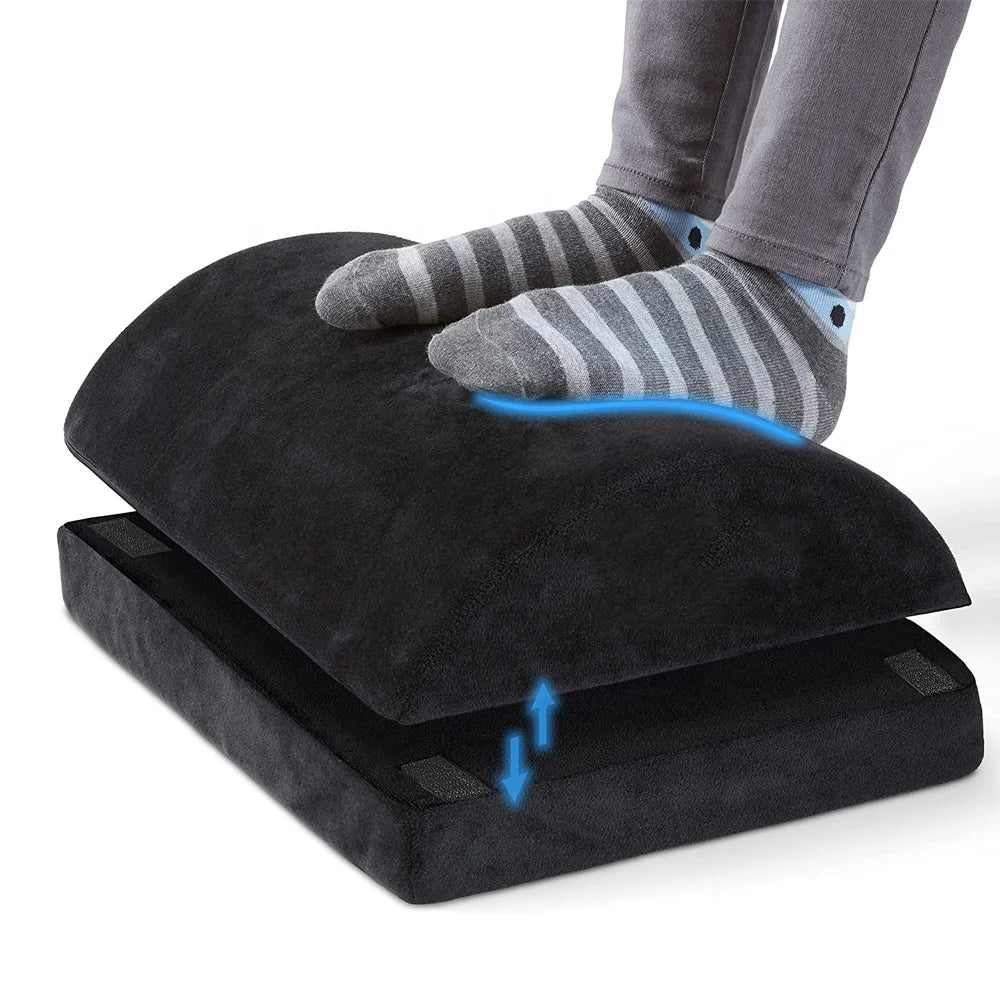 Ergonomiskt fotstöd: bättre hållning och sittkomfort