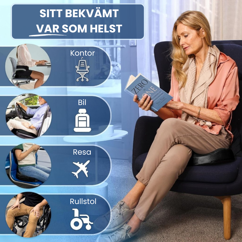 Ergonomisk sædehynde - Vivita